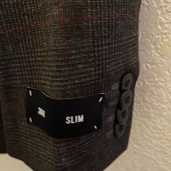 Express Brown Tailored Sport Coat - Picture 7 of 10